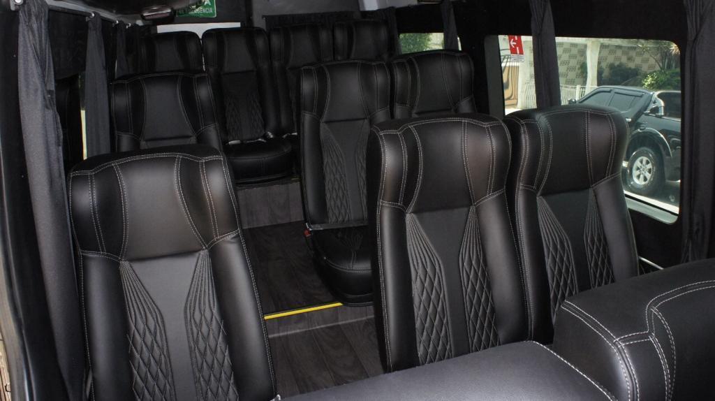 Aluguel De Veículo Blindado Mercedes Benz Sprinter interior